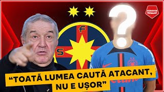 INFORMATII DE CULISE despre ATACANTUL pe care Gigi Becali IL CAUTA pentru FCSB [upl. by Ettenej358]