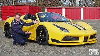 This Novitec NLargo is a Crazy Ferrari 488 Spider  FIRST LOOK [upl. by Naejeillib]