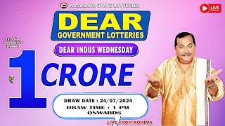 LOTTERY LIVE DEAR LOTTERY SAMBAD 1PM LIVE DRAW TODAY 24072024  Will You Are the Next Crorepati [upl. by Sivrup]