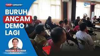 Rapat Pleno Penentuan UMK Indramayu 2024 Berjalan Alot akan Demo Lagi Jika Keinginan Tidak Dipenuhi [upl. by Aerdnwahs754]