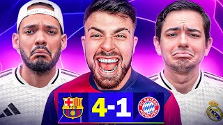 REACCIONAMOS AL BARCELONA 41 BAYERN CON LA COBRA [upl. by Franciska850]