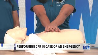 Performing CPR in case of an emergency [upl. by Ferneau]