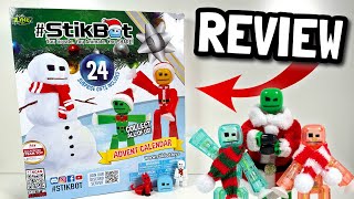 The COMPLETE 2023 Stikbot Advent Calendar REVIEW amp UNBOXING [upl. by Keen]