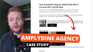 Amplidyne Case Study Cracking Ecom Cold Email Outreach [upl. by Yornoc542]