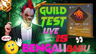 ROAD TO 800K DAY 5😎1VS1 GUILD TEST  TEAM CODE GIVEAEWAY freefirelive gyangaming nonstopgaming [upl. by Ondrea]