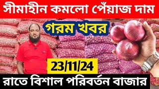 রাতে রেকর্ড গড়ে কমলো পেঁয়াজের দাম How to earn money online by trading onion  onion Business ideas [upl. by Nnad]