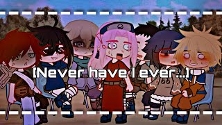 ❀Never have I ever…❀ •Meme• My AU Sasunaru iSlight Narubowli Original [upl. by Lavena]