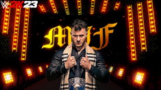 MJF entrance in WWE 2k23 [upl. by Hamfurd833]