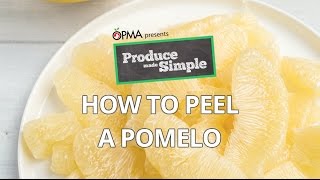 How To Peel a Pomelo [upl. by Muffin]