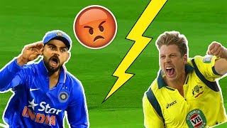 India vs Australia Sledging Moments Best of Ind vs Aus Rivalry Moments In Cricket [upl. by Goldston940]