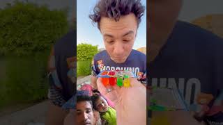 Wow 😲 lolipop 😲funny candy rubikscube challenge satisfying srahman rahimtoys comedyfilms [upl. by Sinclair]