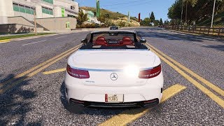 GTA V REDUX ✪ MVGA  MERCEDESBENZ S63 AMG CABRIOLET  Test Drive  1080p60FPS [upl. by Asaeret712]