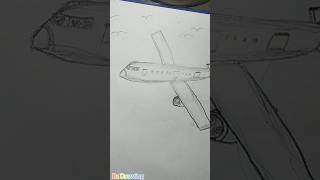 How to aroplane drawing aeroplane shortvideo ytshorts [upl. by Abisha]