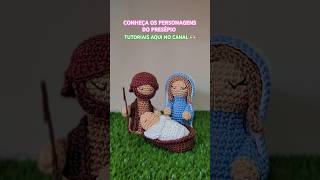 Presépio de Crochê Amigurumi passo a passo Natal Ateliê Pontos da Nathy croche amigurumi presepio [upl. by Akinam]