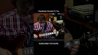 Olivia Newton John  Mastering Olivia Newton Johns hopelessly Devoted To You On Guitar [upl. by Nylacaj]