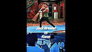 Jack Brewer vs Kwon vs shorts cobrakai kickinit karate [upl. by Lynnett740]