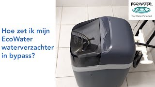 Hoe zet ik mijn EcoWater waterverzachter in bypass [upl. by Kipton744]