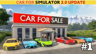 CAR FOR SALE SIMULATOR NEW UPDATE [upl. by Ennazzus]