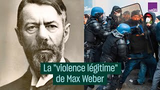 Max Weber et quotla violence légitime de lÉtatquot  CulturePrime [upl. by Nottap147]