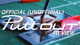 My PuttOut Review Indoor amp Outdoor  Is This The Best Putting Aid Around [upl. by Notgnirra]