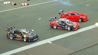 STUNNING RC SCALE DRIFT CAR RACE MODELS IN ACTION  Fair Erfurt Germany 2017 [upl. by Eelek966]