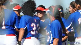 Los Altos High School Varsity Fastpitch Softball at Chino GoPro 5718 [upl. by Ozmo787]