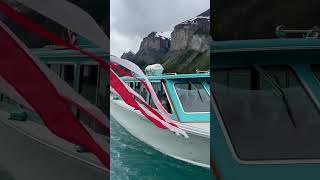 Calgary Visit  Maligne Lake Cruise mountains jasper calgary canadianrockies malignelake [upl. by Maureene326]