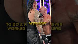 Undertaker Was Pissed At Goldberg [upl. by Beasley]