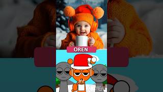 INCREDIBOX SPRUNKI CHRISTMAS🎄AS BABIES IN REAL LIFE🎅 [upl. by Seldon]