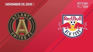 HIGHLIGHTS Atlanta United FC vs New York Red Bulls  November 25 2018 [upl. by Kleeman]