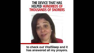 End Sleepless Nights VitalSleep AntiSnoring Mouthpiece Explained [upl. by Birkle211]