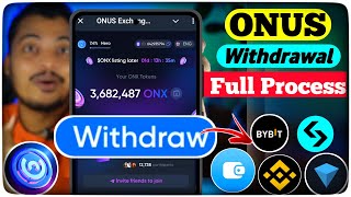 ONUS Airdrop Withdrawal  Onus ONX Token Withdrawal to Binance Bybit Bitget  Onus Airdrop Claim [upl. by Allesor385]