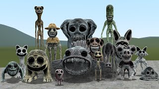 NEW ALL ZOONOMALY MONSTERS FAMILY In Garrys Mod [upl. by Naellij]