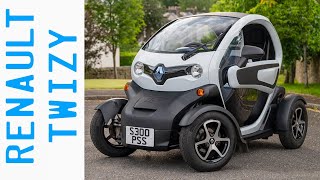 Renault Twizy Goes for a Drive [upl. by Olshausen976]