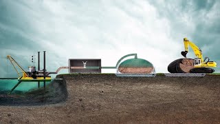 VideoCast  Geotextile Sludge Dewatering [upl. by Trofmoc]