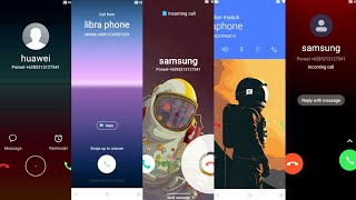 ⚫PHONE INCOMING CALL  HUAWEI  XPERIA XZ3 GALAXY S21U MOTOROLA POCOPHONE F4 [upl. by Ainehta]