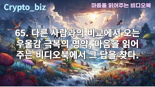 65다른 사람들과의 비교에서 오는 우울감64외부 요인에 의해 결정되지 않는 삶의 방향성에서 오는 불안감63자신의 감정을 이해하지 못하는 답답함62사회적 인정이 없을 때 [upl. by Cleavland]