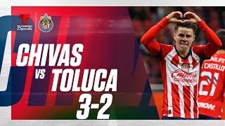 Highlights amp Goles  Chivas vs Toluca 32  Telemundo Deportes [upl. by Louella]