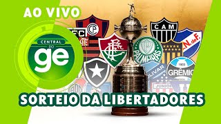 AO VIVO SORTEIO DOS GRUPOS DA CONMEBOL LIBERTADORES 2024  PRÉHORA  live  geglobo [upl. by Yelnoc]