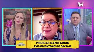 COVID19 El Heraldo de México programa Aquí contigo entrevista a la Dra Laurie Ann XiménezFyvie [upl. by Beekman]