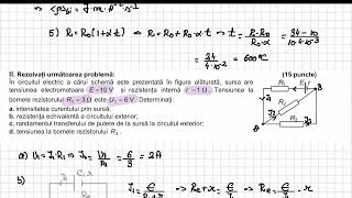 ‼️Bacalaureat 2024  Testul 2 Teste Antrenament 2020Electricitate ‼️ [upl. by Elaval]