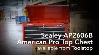 Sealey AP2606B Topchest 6 Drawer With Ball Bearing Runners [upl. by Piane424]