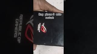 Rog phone 3 auto restart mobilephonerepair smartphone mobilerepairsolution [upl. by Nnahteb]