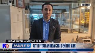 ALTIN FİYATLARINDA GERİ ÇEKİLME VAR [upl. by Netsrek966]