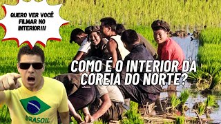 Casas e fazendas no interior da Coreia do Norte [upl. by Wharton]