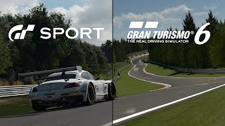 GT SPORT vs GT6  E3 Screenshots [upl. by Alby590]