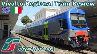 TRENITALIA VIVALTO REGIONALE REVIEW  CIVITAVECCHIA TO ROME  ITALIAN TRAIN TRIP REPORT [upl. by Morril]