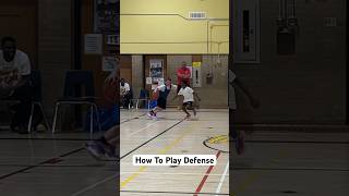 How To Play Defense In Basketball [upl. by Nickolaus390]