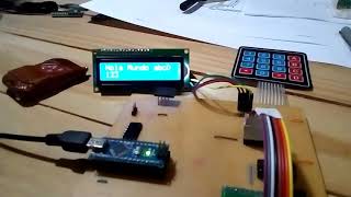 Teclado LCD con Arduino y el PCF8574 2 [upl. by Aihsemek937]