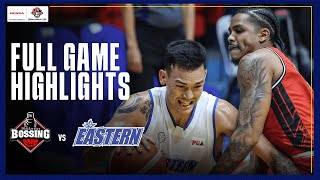 BLACKWATER vs EASTERN  FULL GAME HIGHLIGHTS  PBA SEASON 49 COMMISSIONERS CUP  DECEMBER 10 2024 [upl. by Bonnee]